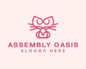 Kitty Cat Kitten logo design