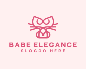 Kitty Cat Kitten logo design