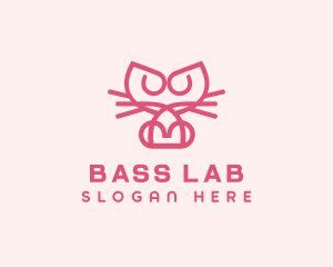 Kitty Cat Kitten logo design