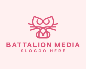 Kitty Cat Kitten logo design