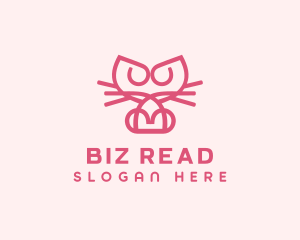 Kitty Cat Kitten logo design