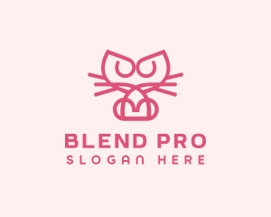 Kitty Cat Kitten logo design