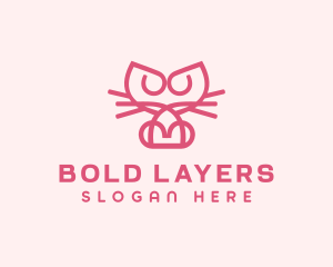 Kitty Cat Kitten logo design