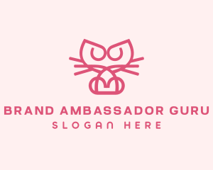 Kitty Cat Kitten logo design