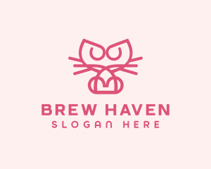 Kitty Cat Kitten logo design