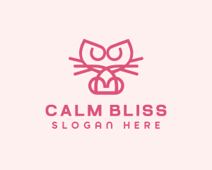 Kitty Cat Kitten logo design