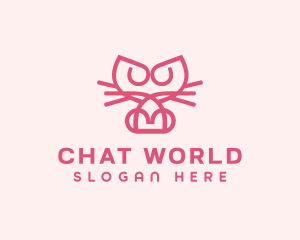 Kitty Cat Kitten logo design