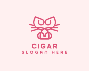 Kitty Cat Kitten logo design