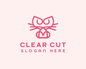 Kitty Cat Kitten logo design