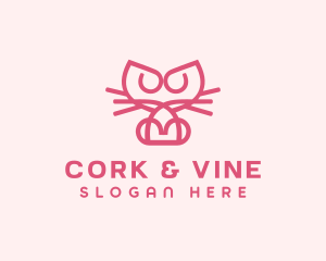 Kitty Cat Kitten logo design