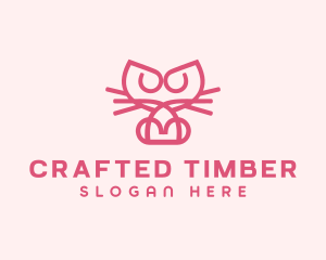 Kitty Cat Kitten logo design