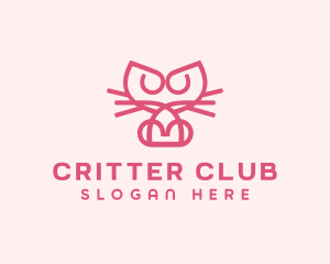 Kitty Cat Kitten logo design