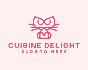 Kitty Cat Kitten logo design