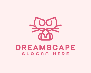 Kitty Cat Kitten logo design