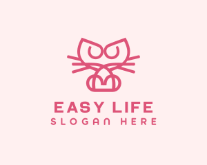 Kitty Cat Kitten logo design