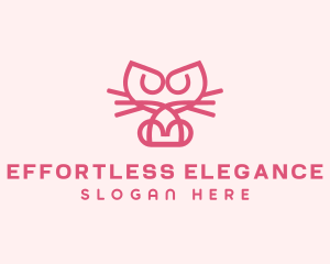 Kitty Cat Kitten logo design