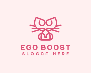 Kitty Cat Kitten logo design