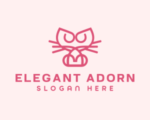 Kitty Cat Kitten logo design