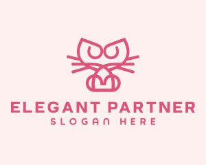 Kitty Cat Kitten logo design