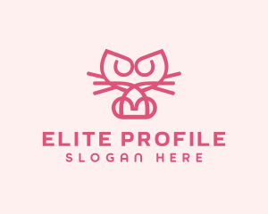 Kitty Cat Kitten logo design