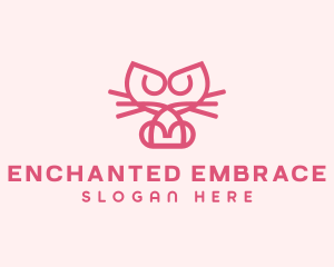 Kitty Cat Kitten logo design