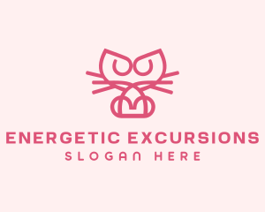 Kitty Cat Kitten logo design