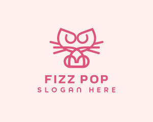 Kitty Cat Kitten logo design