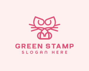 Kitty Cat Kitten logo design