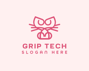 Kitty Cat Kitten logo design