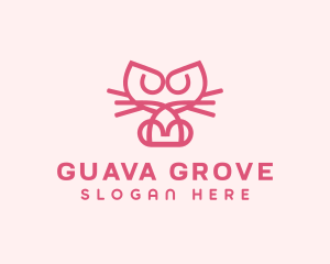 Kitty Cat Kitten logo design