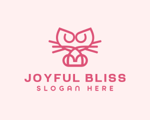 Kitty Cat Kitten logo design