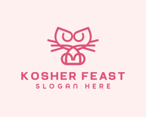 Kitty Cat Kitten logo design