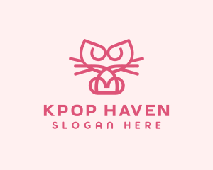 Kitty Cat Kitten logo design