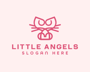 Kitty Cat Kitten logo design