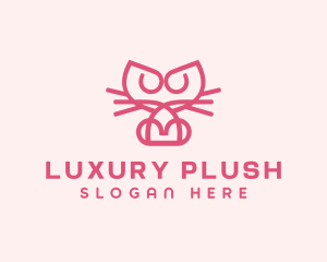 Kitty Cat Kitten logo design