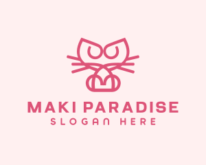 Kitty Cat Kitten logo design