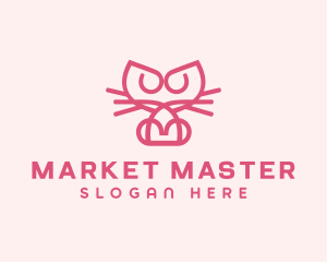 Kitty Cat Kitten logo design