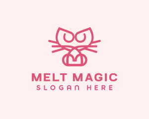 Kitty Cat Kitten logo design