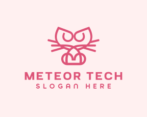 Kitty Cat Kitten logo design