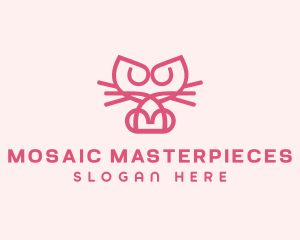 Kitty Cat Kitten logo design