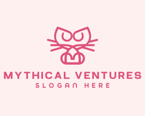 Kitty Cat Kitten logo design