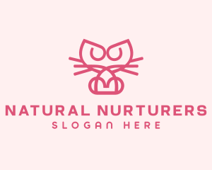 Kitty Cat Kitten logo design