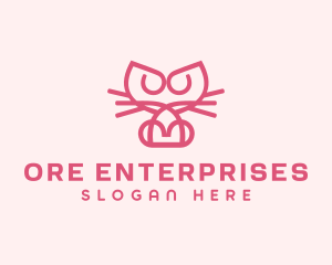 Kitty Cat Kitten logo design