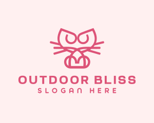 Kitty Cat Kitten logo design