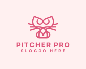 Kitty Cat Kitten logo design