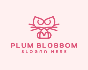 Kitty Cat Kitten logo design