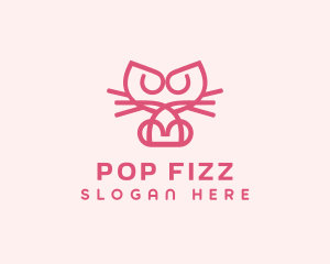 Kitty Cat Kitten logo design