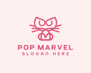 Kitty Cat Kitten logo design