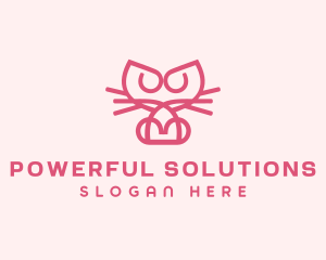 Kitty Cat Kitten logo design