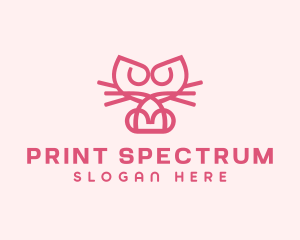 Kitty Cat Kitten logo design